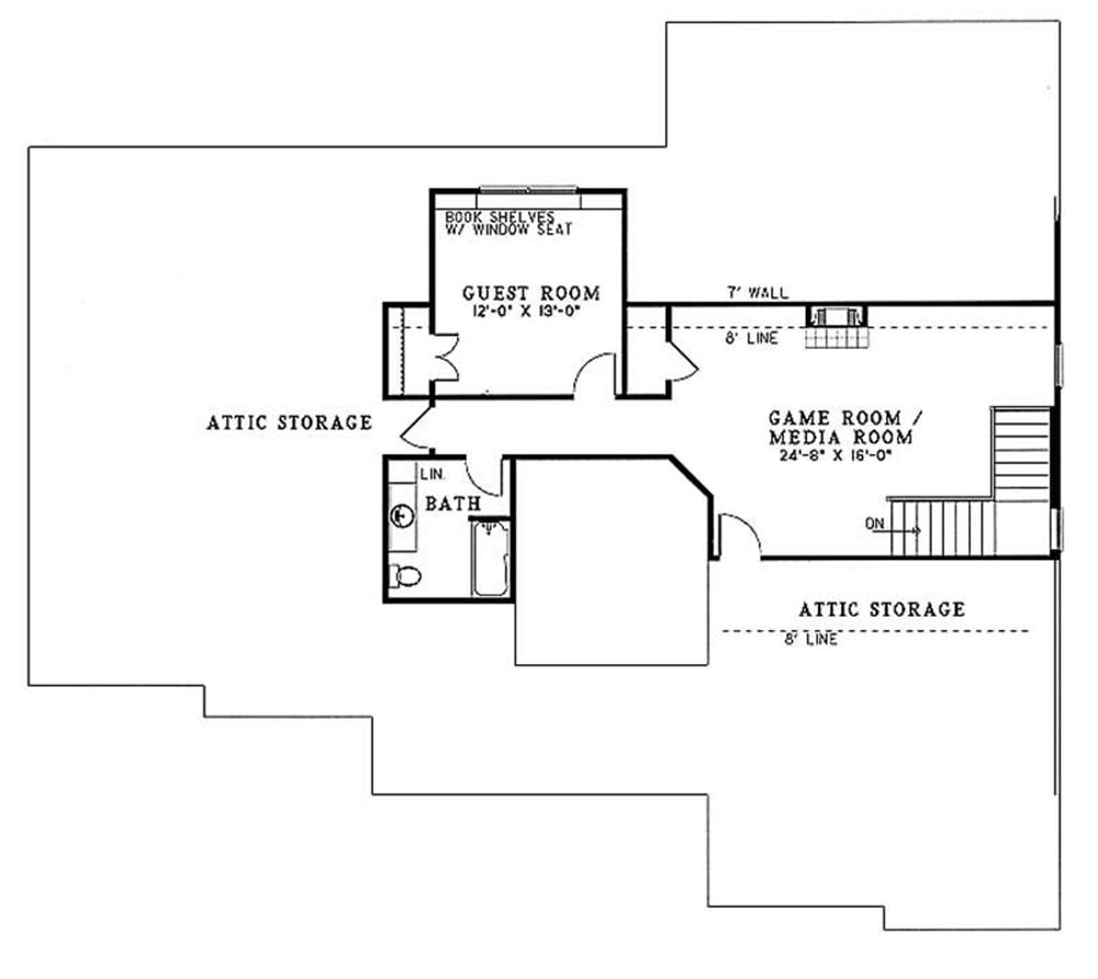 Upper Level Floor Plan