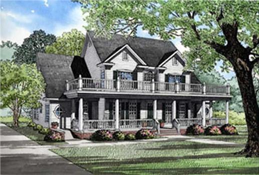 Main image for house plan # 5571