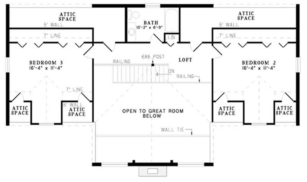 Upper Level Floor Plan