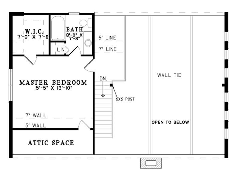 Upper Level Floor Plan