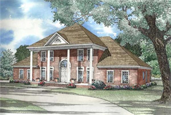 Main image for house plan # 3973