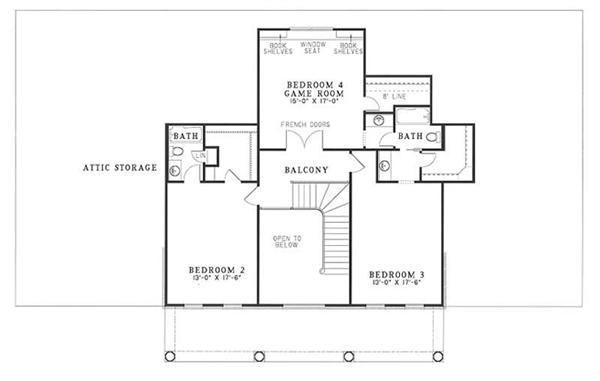 Upper Level Floor Plan