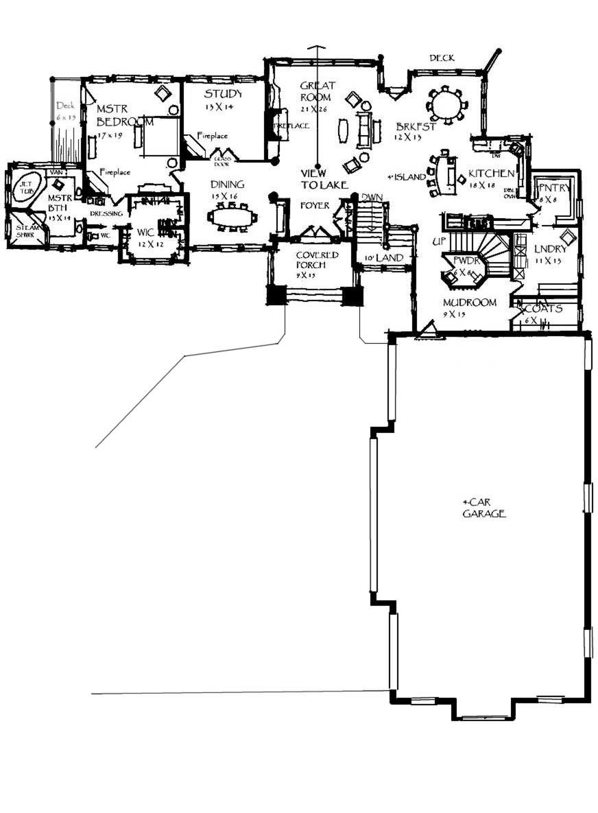 Floor Plan First Story