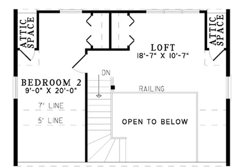 Upper Level Floor Plan
