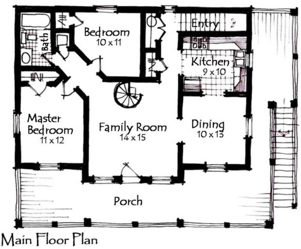 Floor Plan First Story