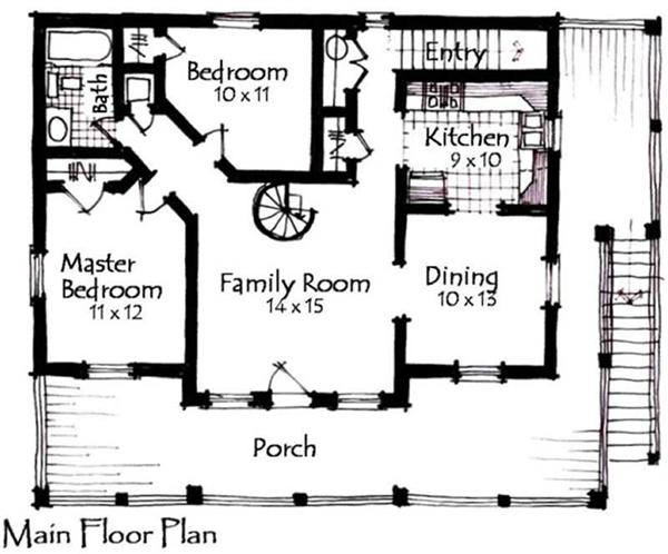 Floor Plan First Story