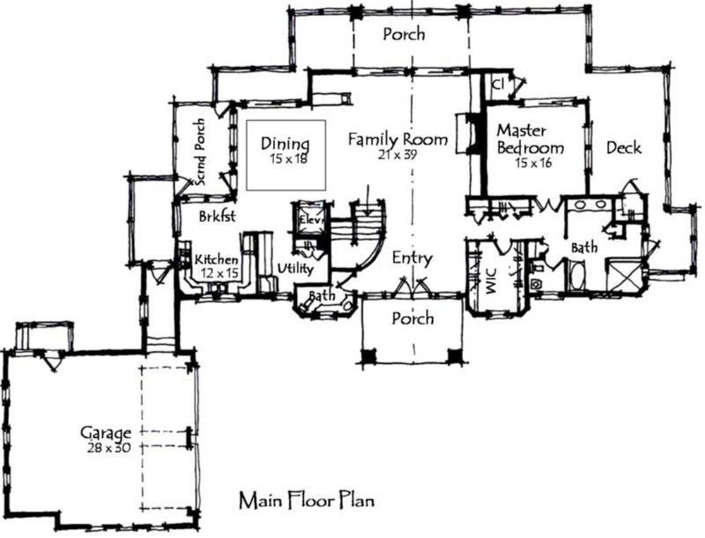 Floor Plan First Story