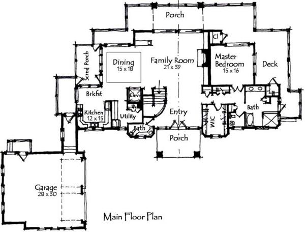 Floor Plan First Story