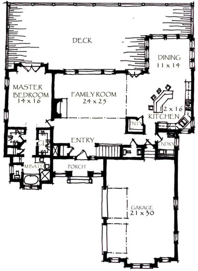 Floor Plan First Story