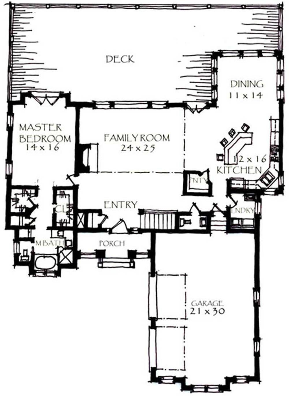 Floor Plan First Story