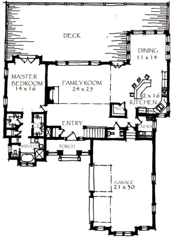 Floor Plan First Story