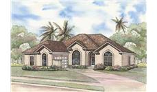 Main image for house plan # 3710