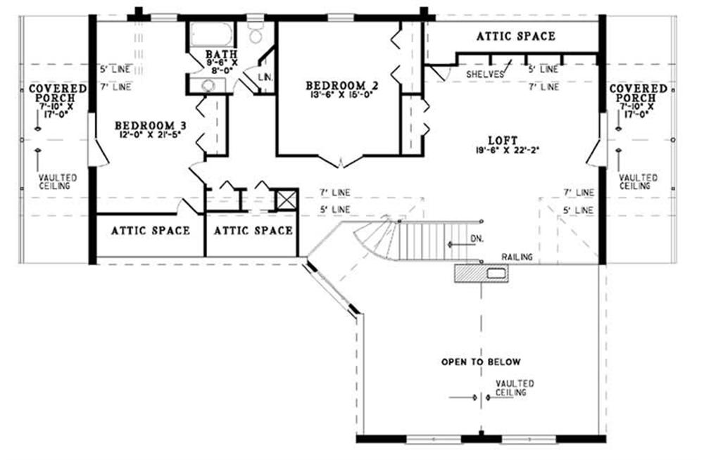 Upper Level Floor Plan