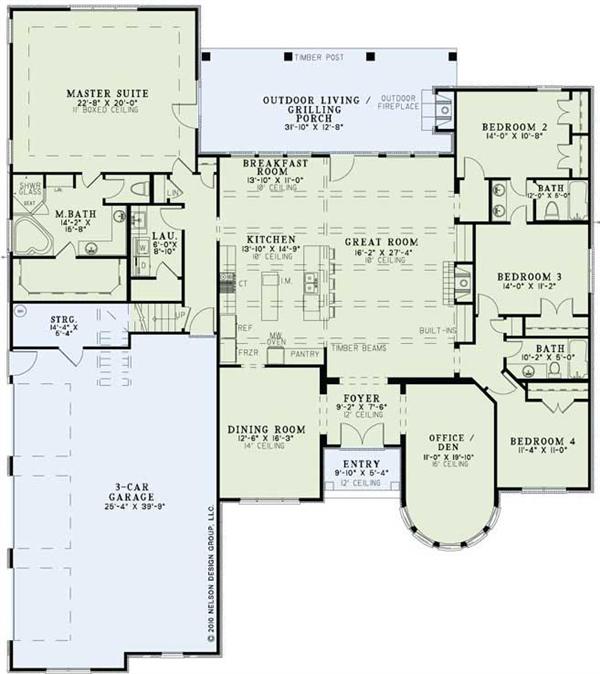 Floor Plan First Story