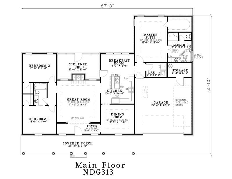 Floor Plan First Story