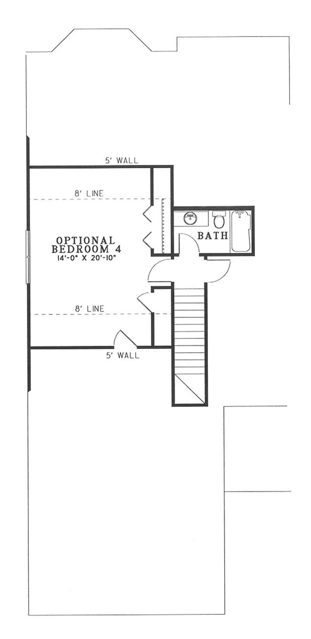 Upper Level Floor Plan