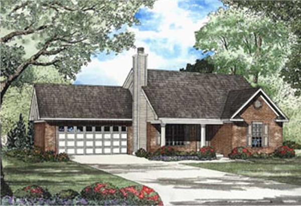 Main image for house plan # 3756