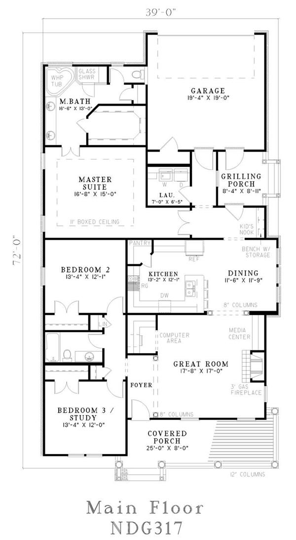 Floor Plan First Story