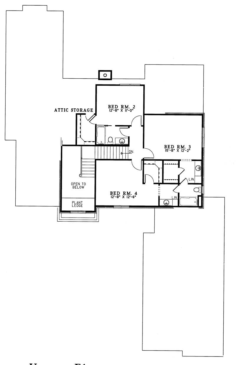 Floor Plan Second Story