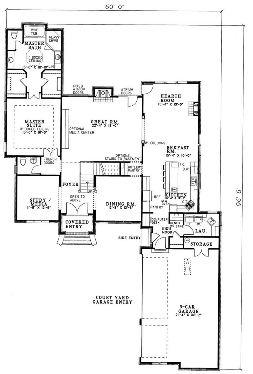 Floor Plan First Story