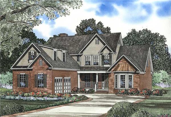 Main image for house plan # 3409