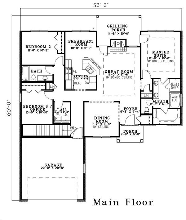 Floor Plan First Story