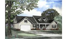 Main image for house plan # 3414