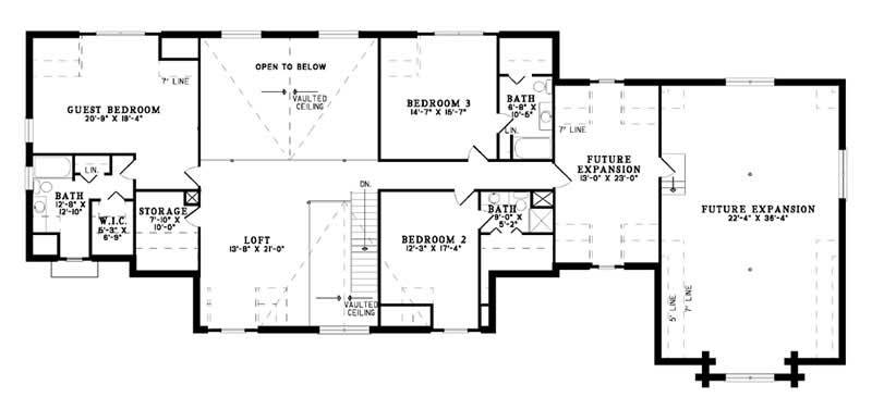 Upper Level Floor Plan