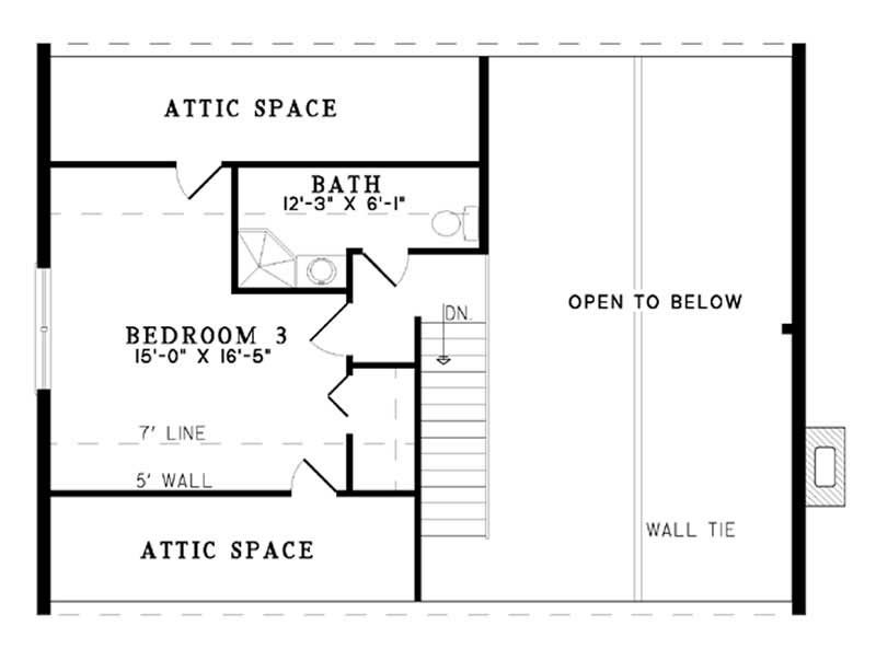 Upper Level Floor Plan
