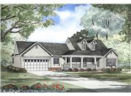 This is a beautiful rendering of these Cape Cod House Plans.