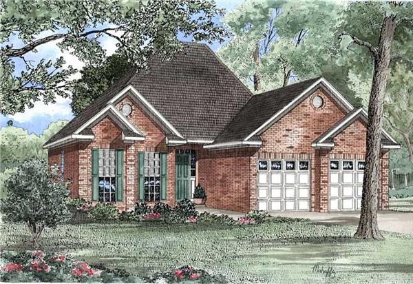 Main image for house plan # 3383