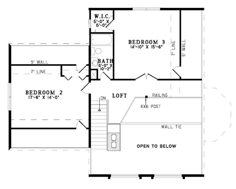 Upper Level Floor Plan