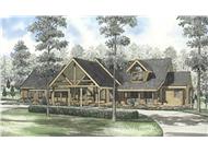 Log Cabin color rendering.