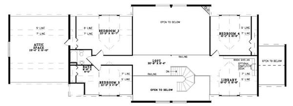 Upper Level Floor Plan