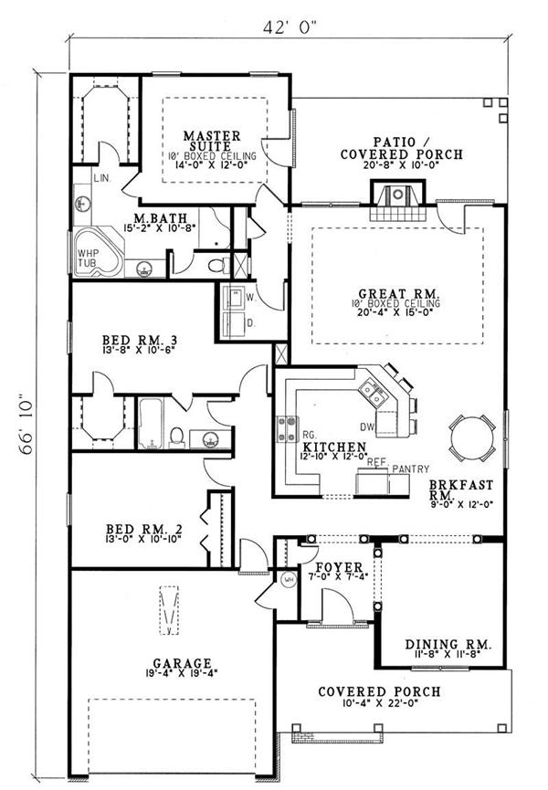 Floor Plan First Story