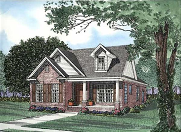 Main image for house plan # 3928