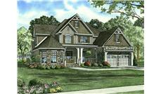 Main image for house plan # 9232