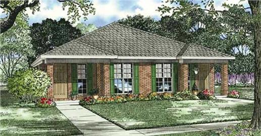 Main image for house plan # 3819