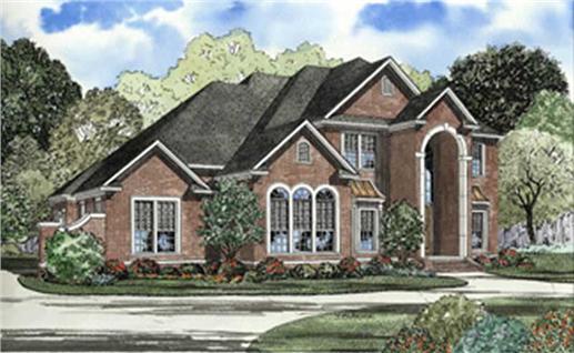 Main image for house plan # 4075