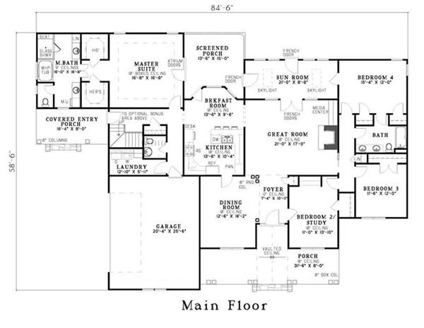 Floor Plan First Story