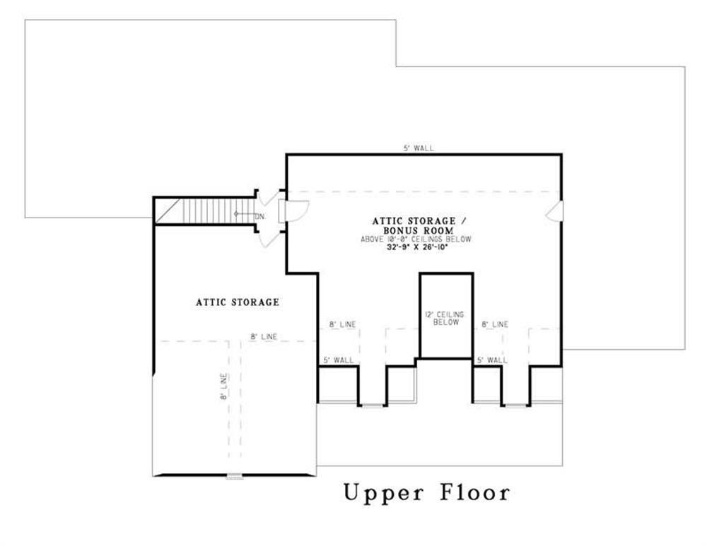 Floor Plan Second Story