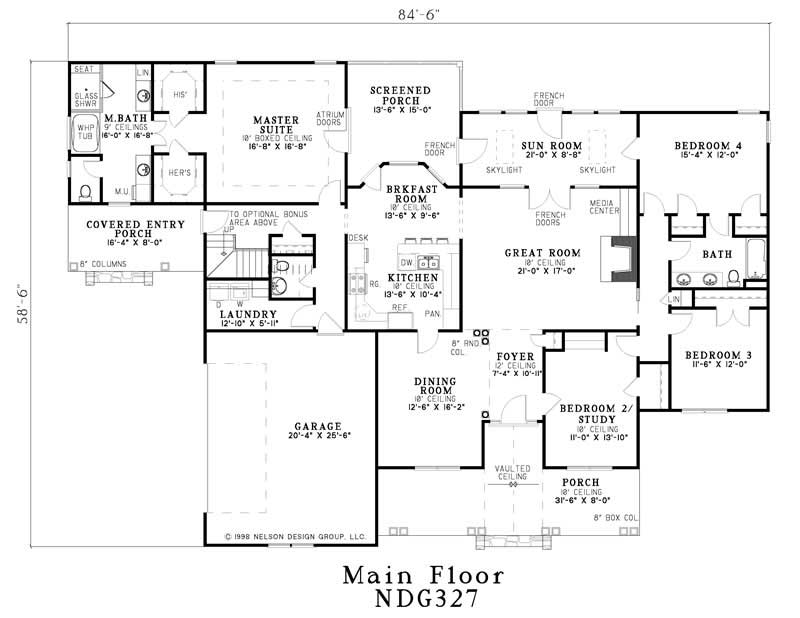 Floor Plan First Story