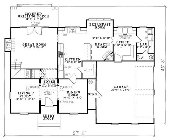 Floor Plan First Story