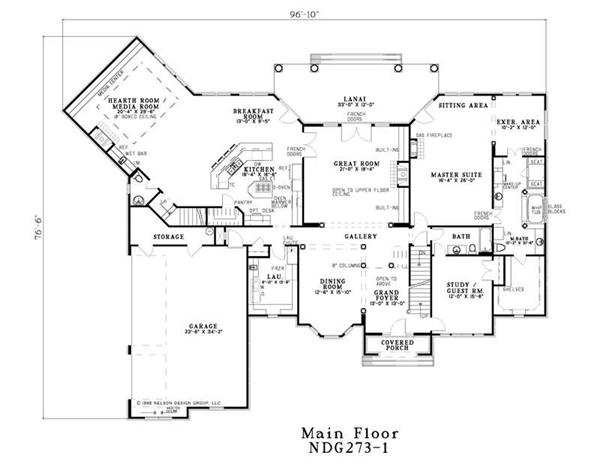 Floor Plan First Story
