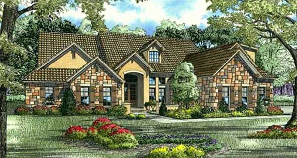 Main image for house plan # 16895