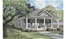 Main image for house plan # 7784