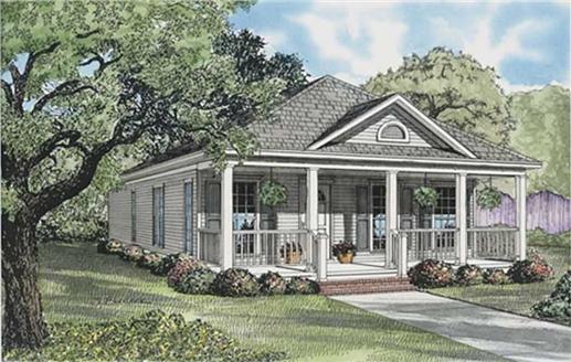 Main image for house plan # 7784