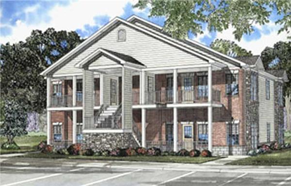Main image for house plan # 4066