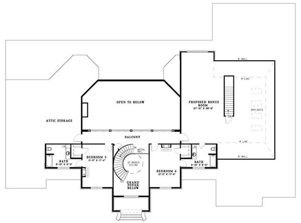 Upper Level Floor Plan