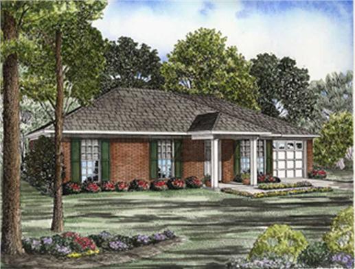 Main image for house plan # 8232